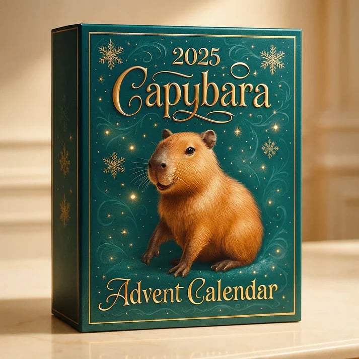 🎄 Adventní kalendář Capybara 2025