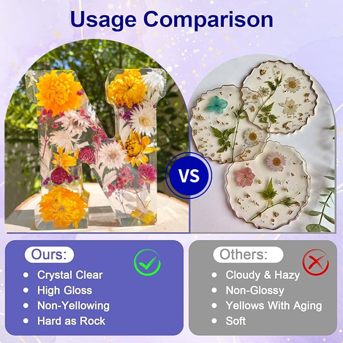 🌸Ručně vyrobené noční světlo z květinové pryskyřice