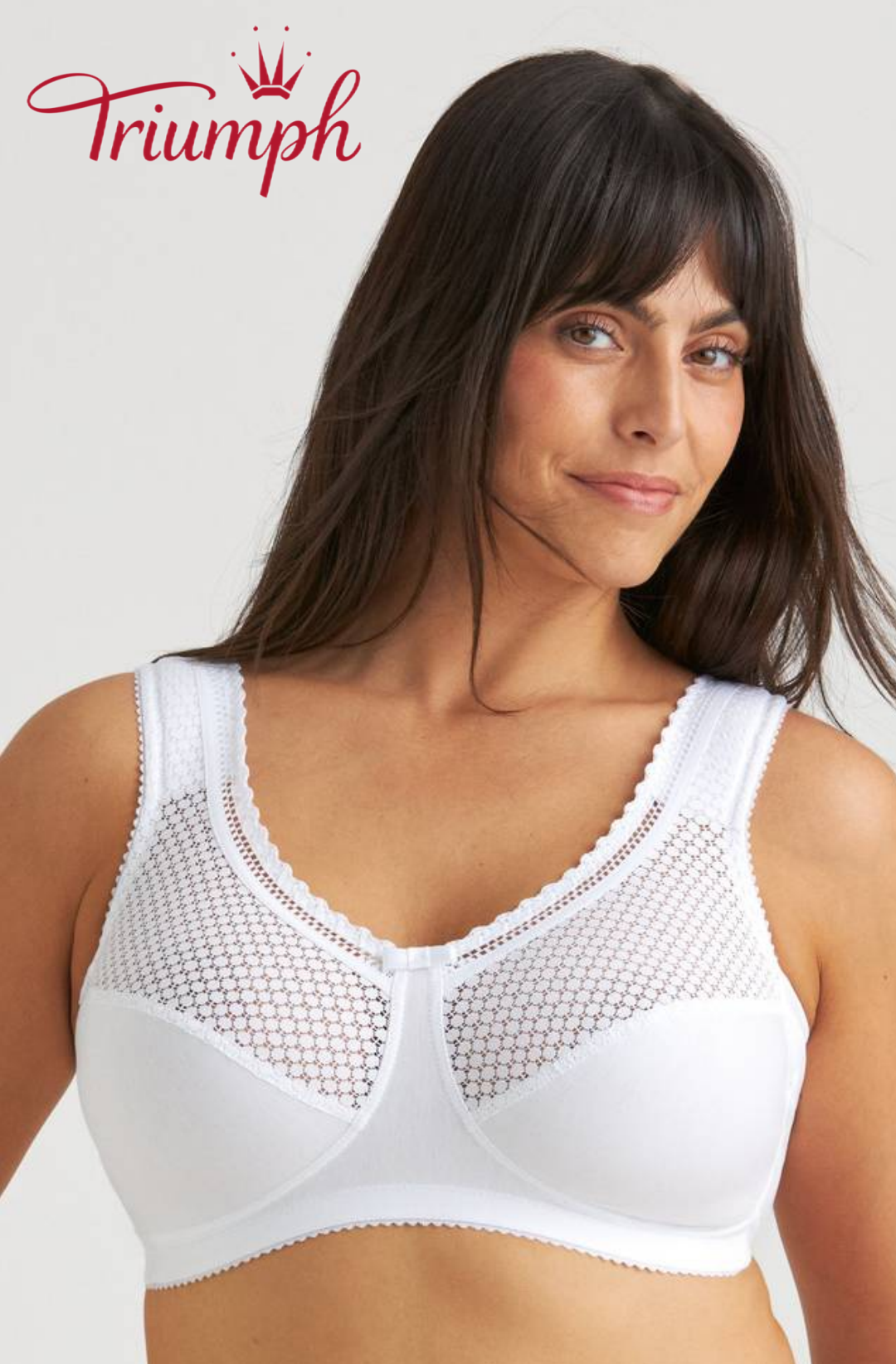 Triumph - 4dílná sada 🔥 Podprsenka s potiskem a pohodlnou krajkou