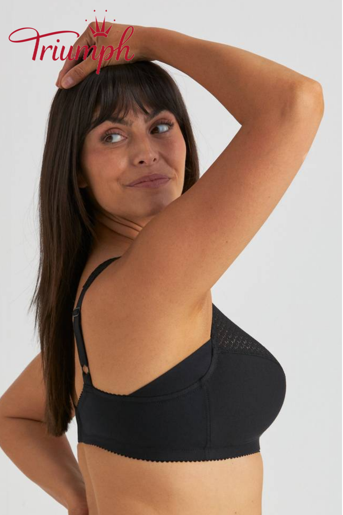 Triumph - 4dílná sada 🔥 Podprsenka s potiskem a pohodlnou krajkou