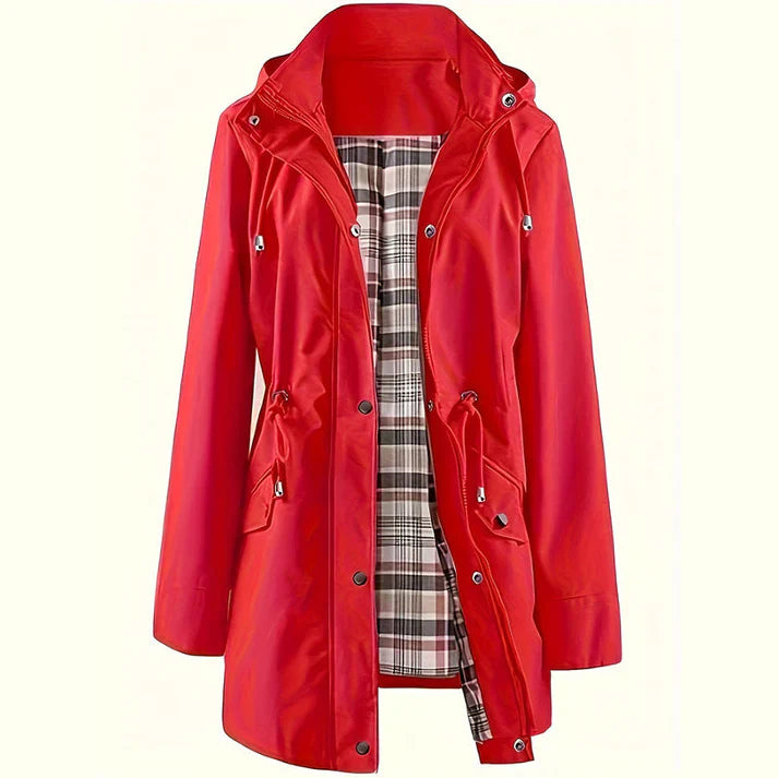 🧥Sleva 50 %🌧️💧 Jednoduchá, nepromokavá a větruodolná bunda, větruodolná bunda s kapucí🍃