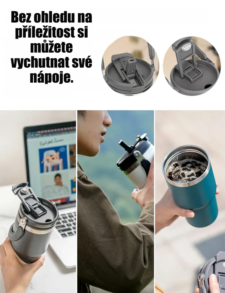 [Velkokapacitní]termální a chladicí hrnek