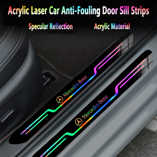 ✨Akrylátové prahové lišty s ochranou proti zanášení a laserovou úpravou🎉4 ks.🎉