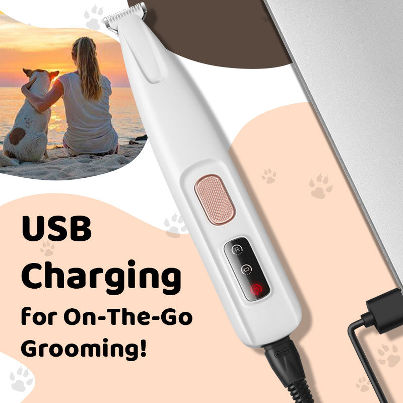 【🎉Dobírka】🐱Vodotěsný dobíjecí holicí strojek s LED světlem