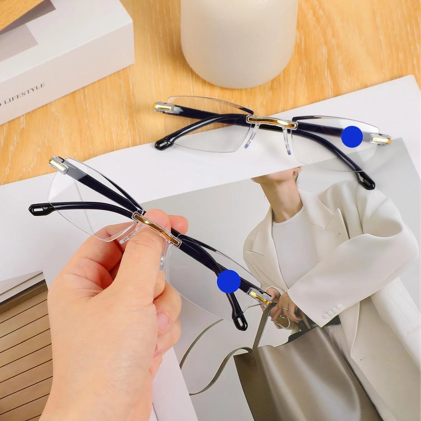 👓🌄Smart Zoom multifokální brýle – jasné vidění na blízko i na dálku, vše v jednom