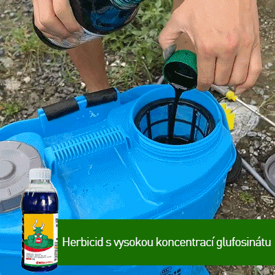 Glufosinátový herbicid s vysokou koncentrací