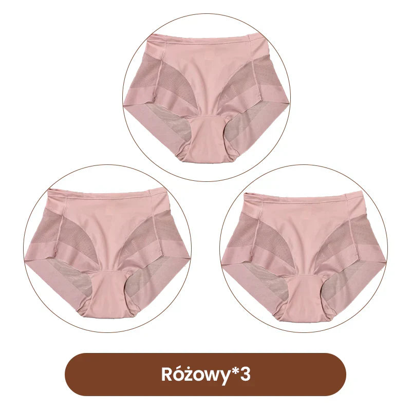 🔥Kupte 2 a získejte 1 zdarma🔥Dámská bezešvá sada kalhotek s vysokým pasem