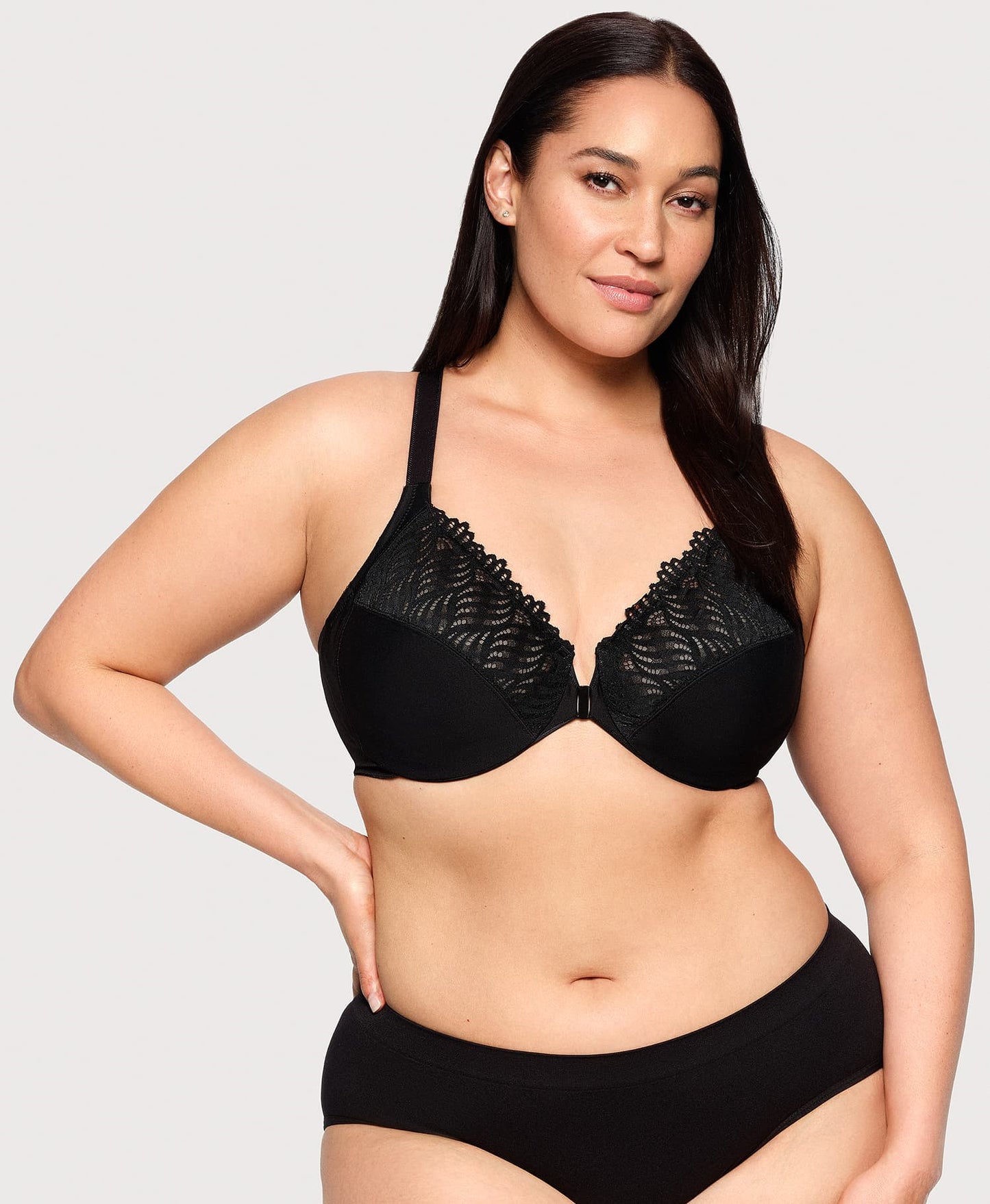 Triumph - (4 ks) - 💖Podprsenka s předním zapínáním a T-zádovým dílem