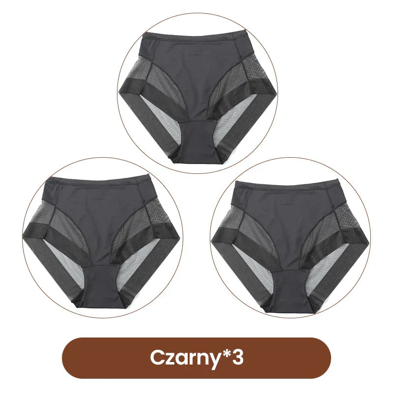 🔥Kupte 2 a získejte 1 zdarma🔥Dámská bezešvá sada kalhotek s vysokým pasem
