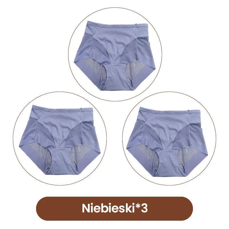 🔥Kupte 2 a získejte 1 zdarma🔥Dámská bezešvá sada kalhotek s vysokým pasem