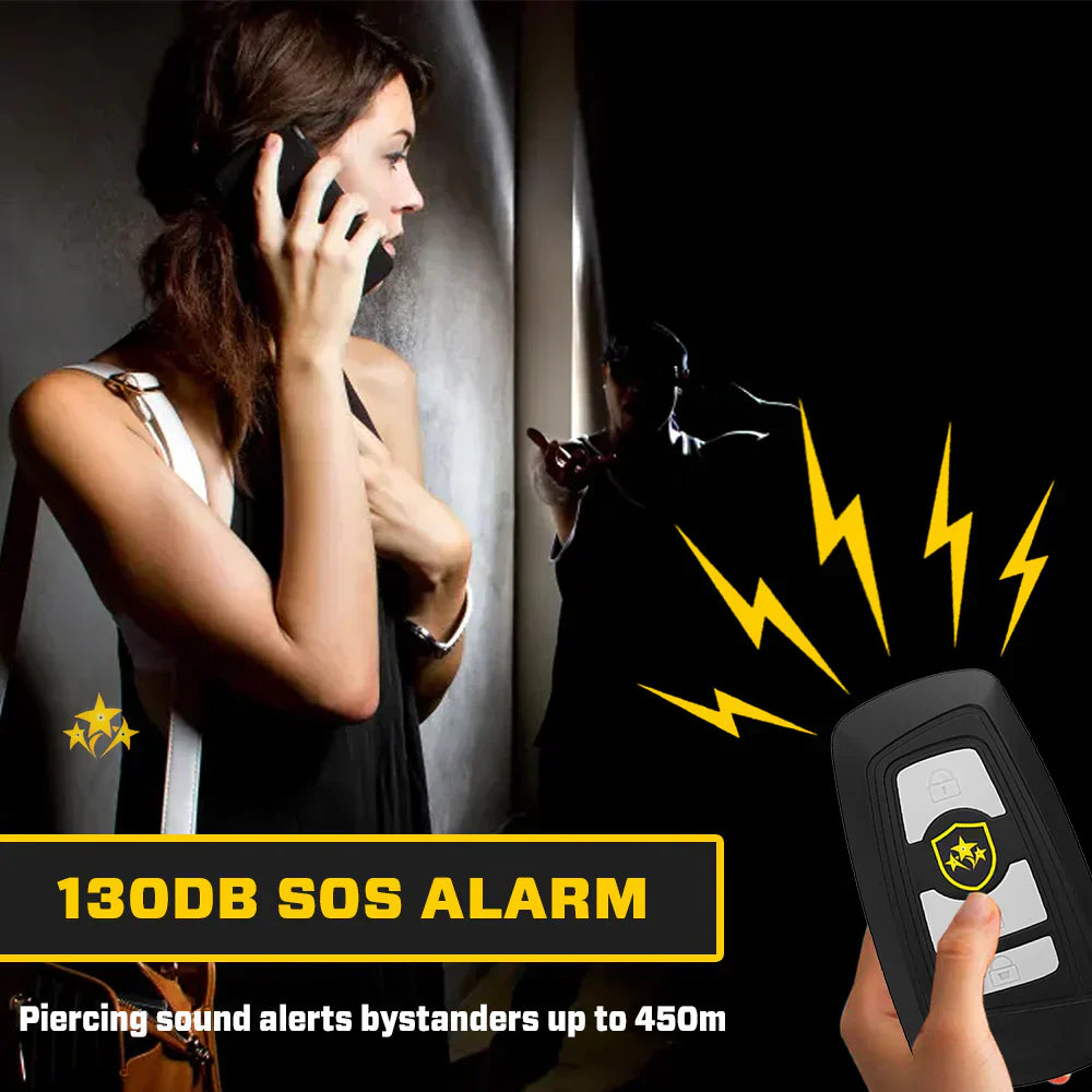 🔥 Bezpečnostní upozornění pro rok 2025⚡️ VOLTIC V77 3v1 paralyzér, svítilna a alarm v klíčence na auto