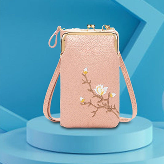 🔥👛Peněženka na mobil přes rameno pro ženy🌸