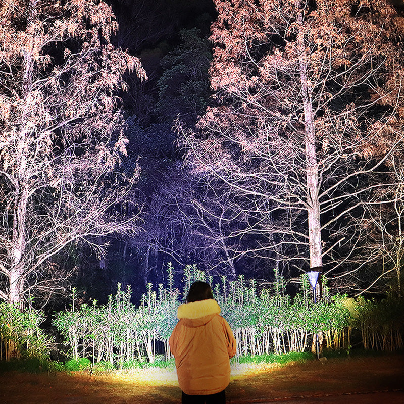 Super jasná dobíjecí vysoce výkonná čelovka