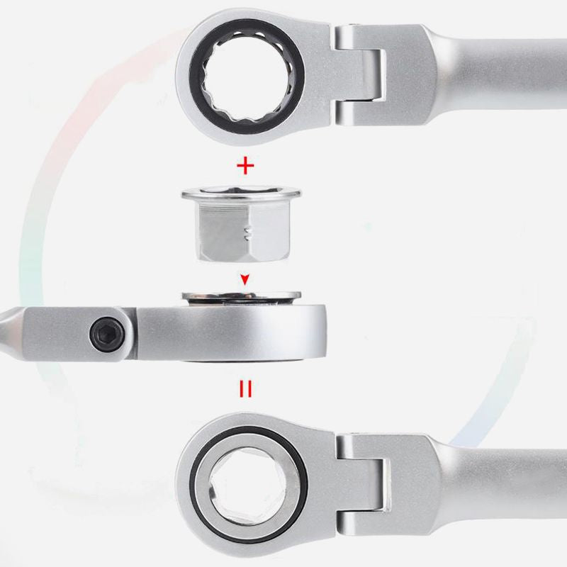 🔥Sada 15 ks nastavitelných ráčnových klíčů🛠️