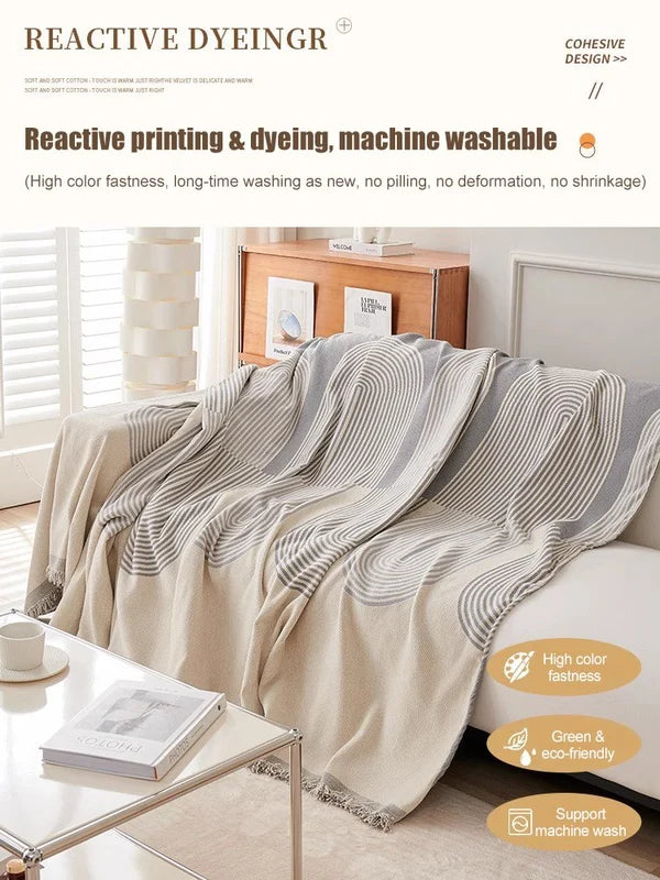 Žinylkový oboustranný potah na pohovku