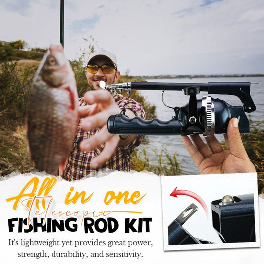 ⏳SADA TELESKOPICKÝCH RYBÁŘSKÝCH PRUTŮ VŠE V JEDNOM