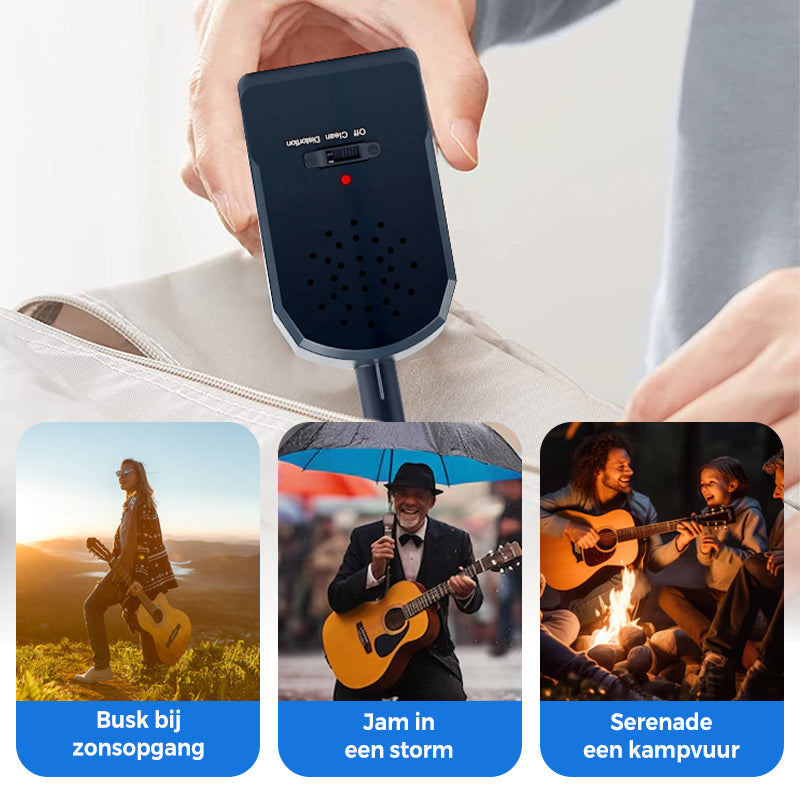 🎸Mini sada přenosného zesilovače elektrické kytary