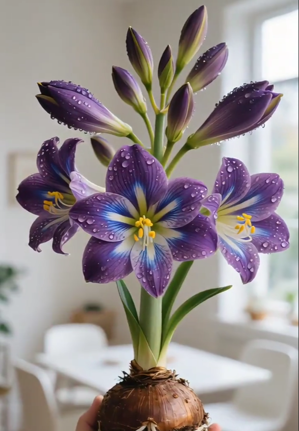 Cibule vonných amarylis s dvojitými okvětními lístky