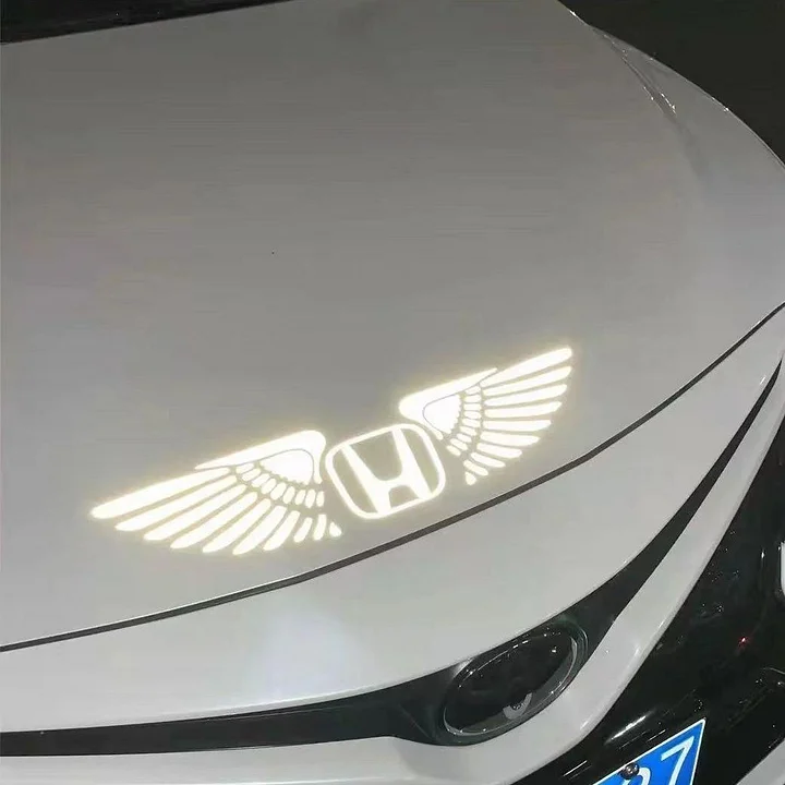 3D laserová nálepka na auto s andělskými křídly ✧4 ks✧