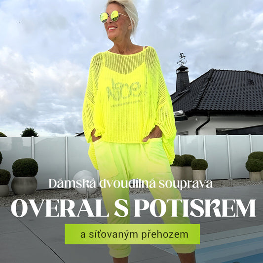 🌸Dámský overal + dutý ležérní top