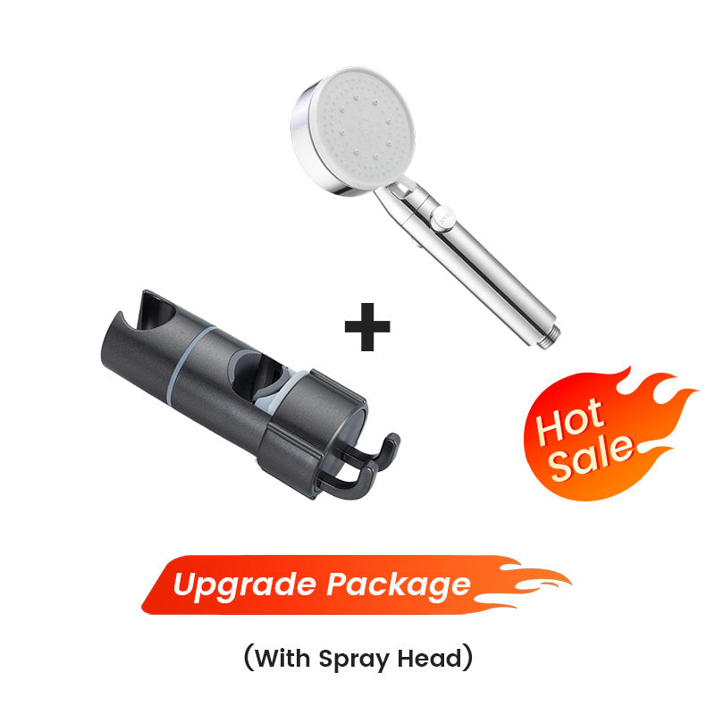 🔥Nejjednodušší použití🔥Sprchová tyč a sprchová hlavice, které lze nainstalovat bez nářadí.