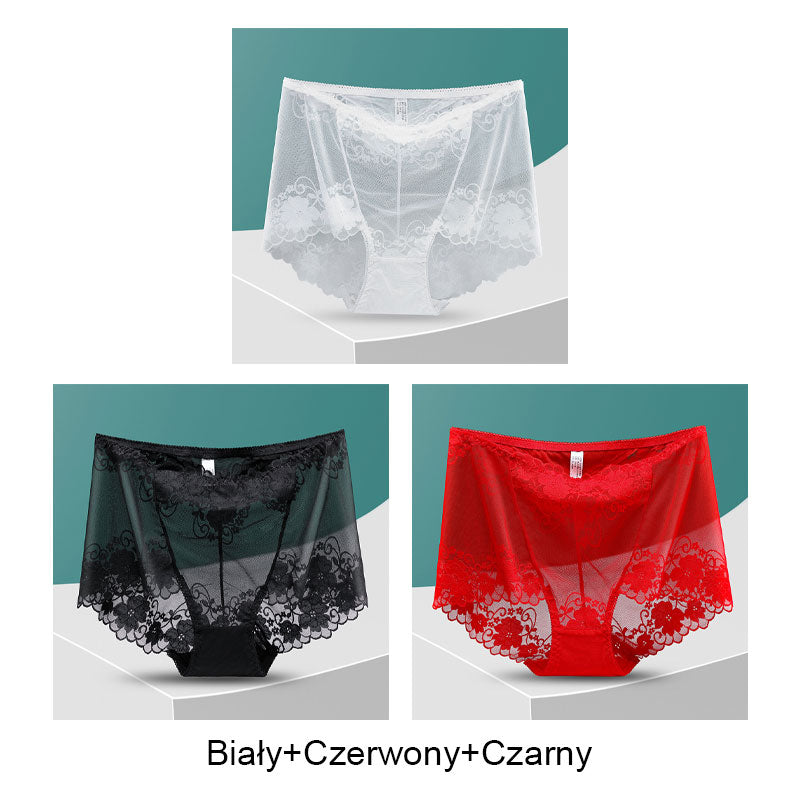 💝 Ručně vyráběné dámské kalhotky z hedvábné krajky-ATB