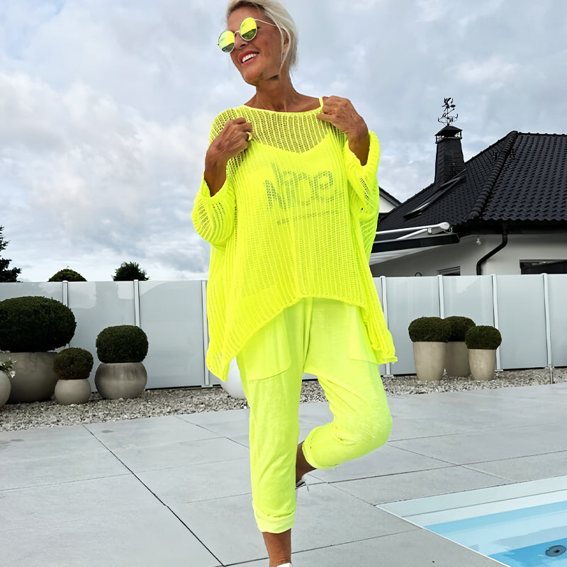 🌸Dámský overal + dutý ležérní top