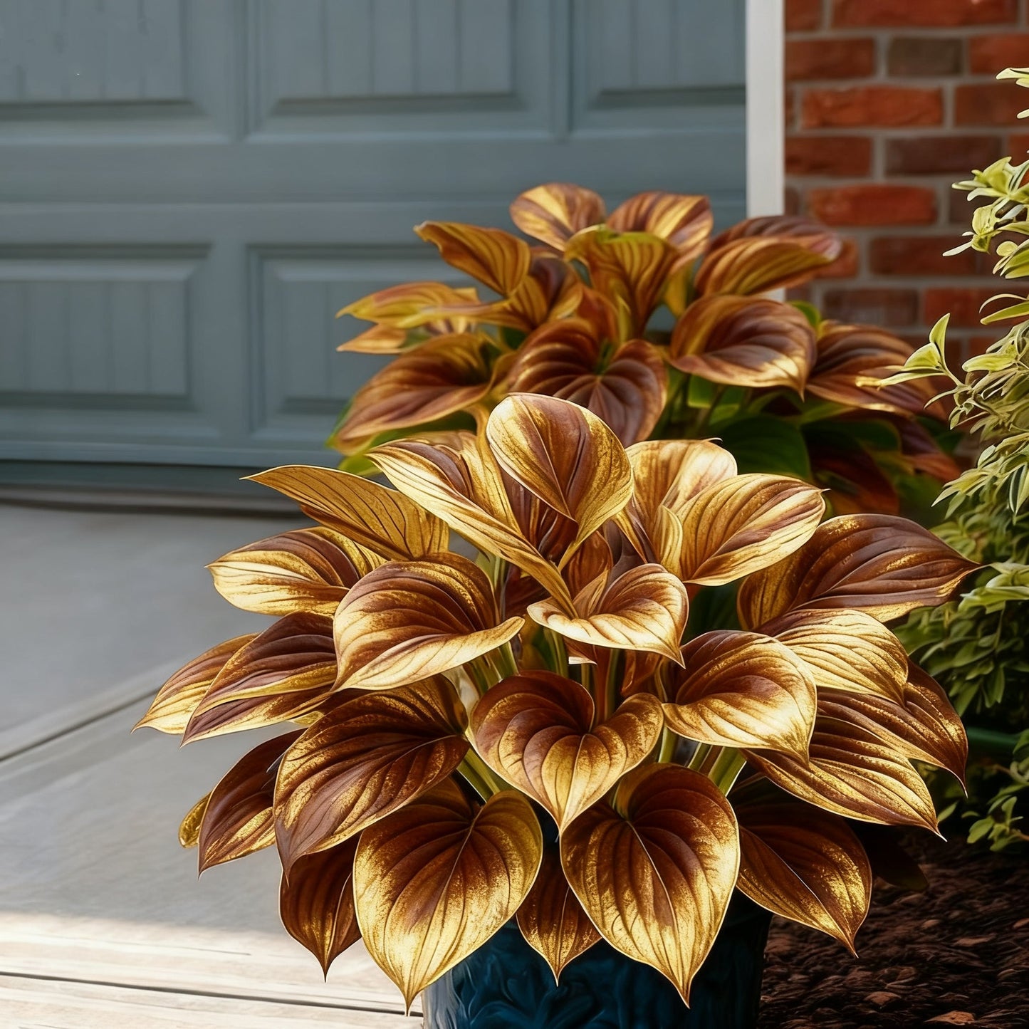 🌈🔥 Limitovaná edice host s duhovým plamenem - vzácné vícebarevné listy, exkluzivně v našem obchodě 🌸