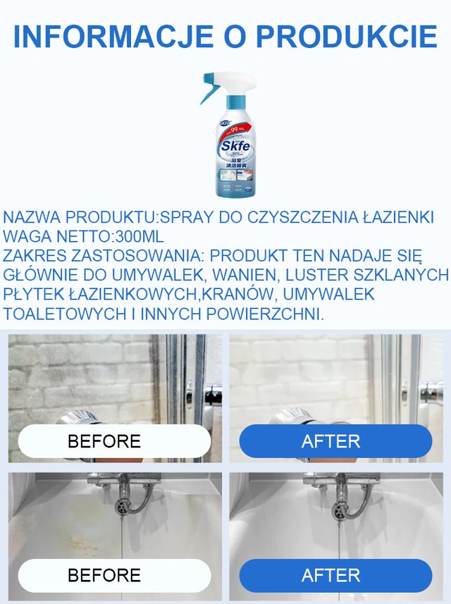 UBELA Čistič koupelen