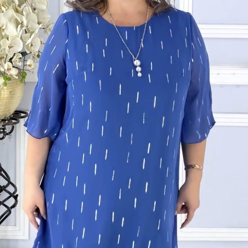 Volné, lehké, elegantní a okouzlující potištěné šaty