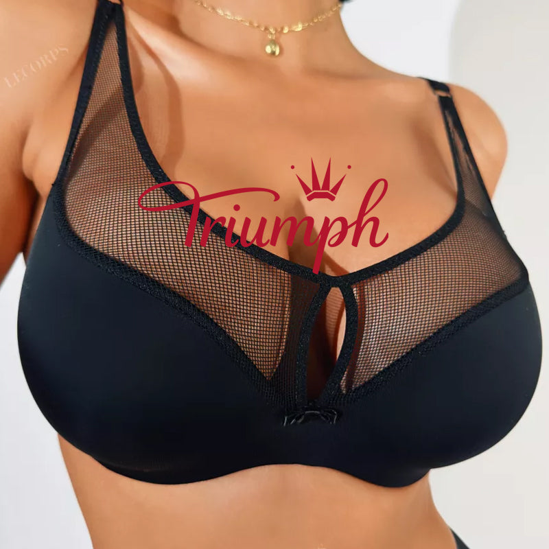 (3dílná) Bezešvá push-up podprsenka