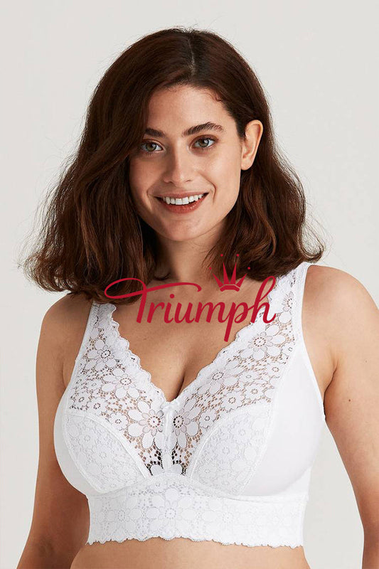 Triumph - 3 ks (85A-105F) 💝 Pohodlná bezdrátová podprsenka