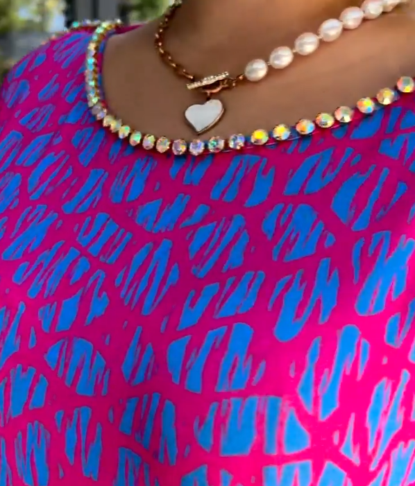 Žhavý výprodej - módní šaty s potiskem větší velikosti-CZ