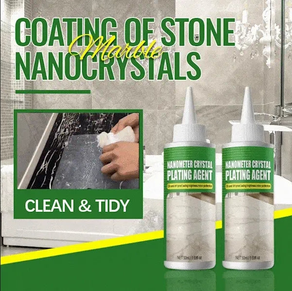 Činidlo pro pokovování kamennými nanokrystaly
