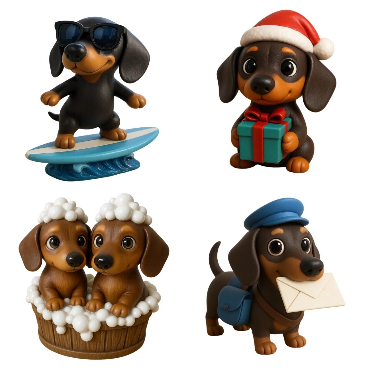 ✨Adventní kalendář pro jezevčíky 2025 — 24 dní vídeňské radosti 🎄🐶