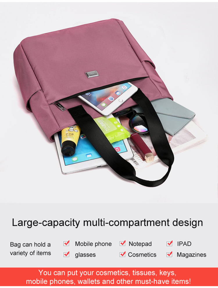 🔥Voděodolná nylonová taška přes rameno s velkou kapacitou a několika kapsami👜