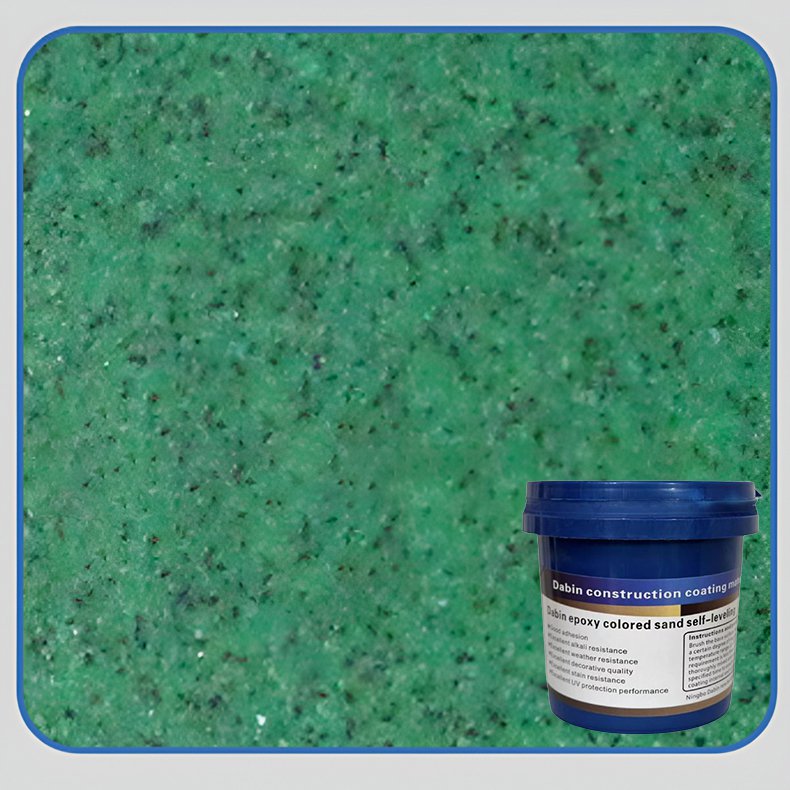 [Německé řemeslo]Modernizace epoxidového barevného pískového podlahového nátěru