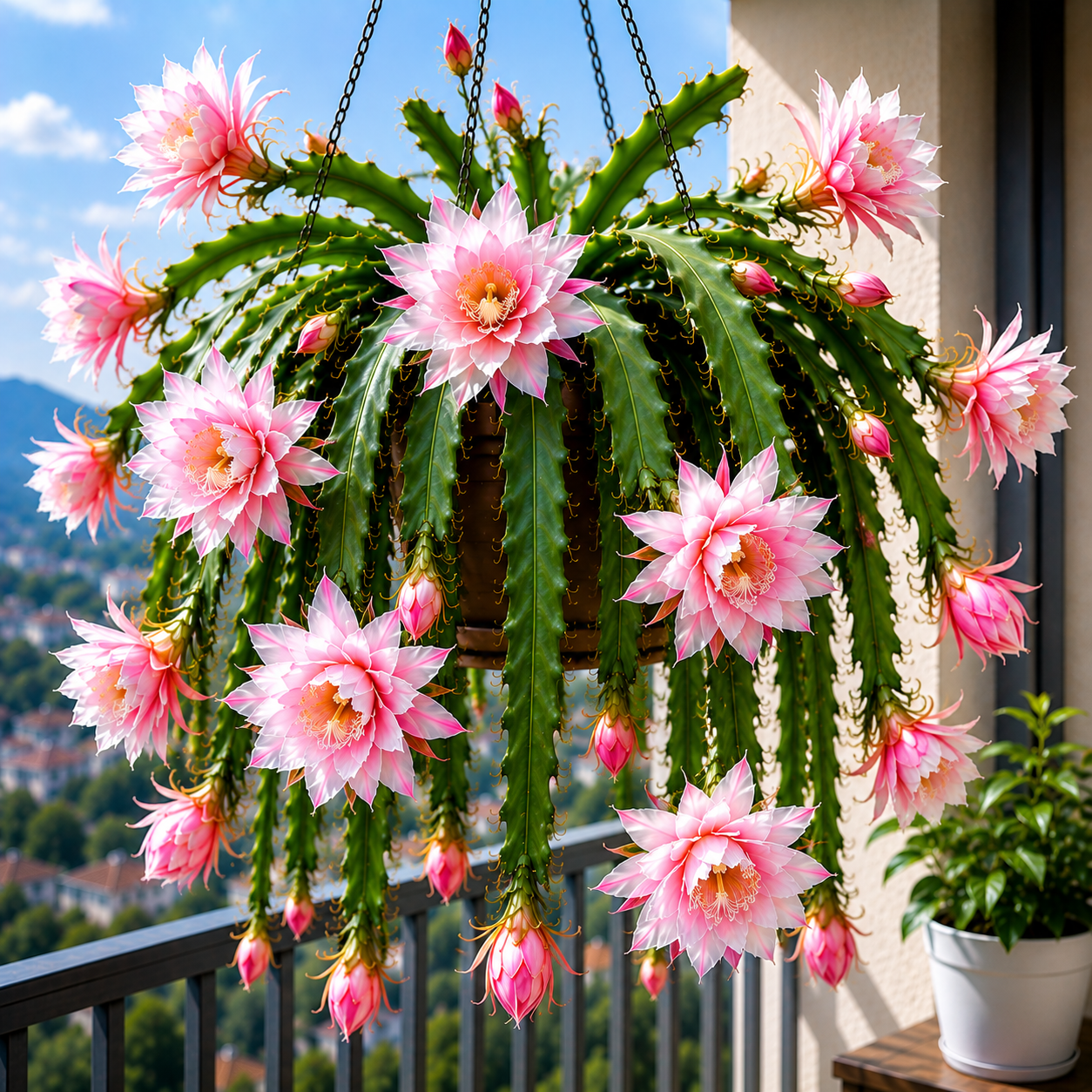 🌸 Vzácný kaktus orchideje Epiphyllum – úžasné exotické květy