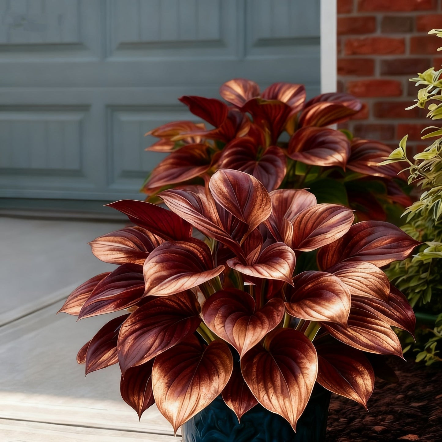 🌈🔥 Limitovaná edice host s duhovým plamenem - vzácné vícebarevné listy, exkluzivně v našem obchodě 🌸