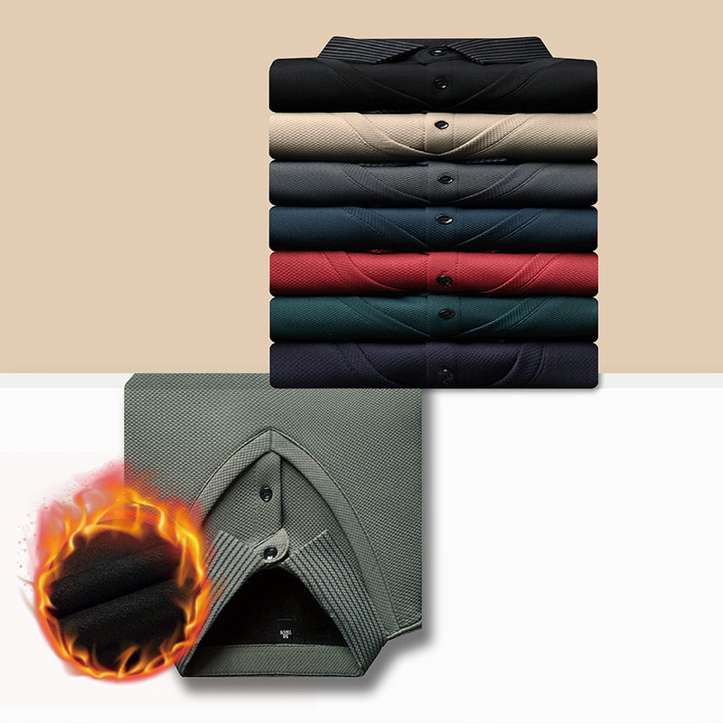 Umělá pruhovaná dvoudílná košile