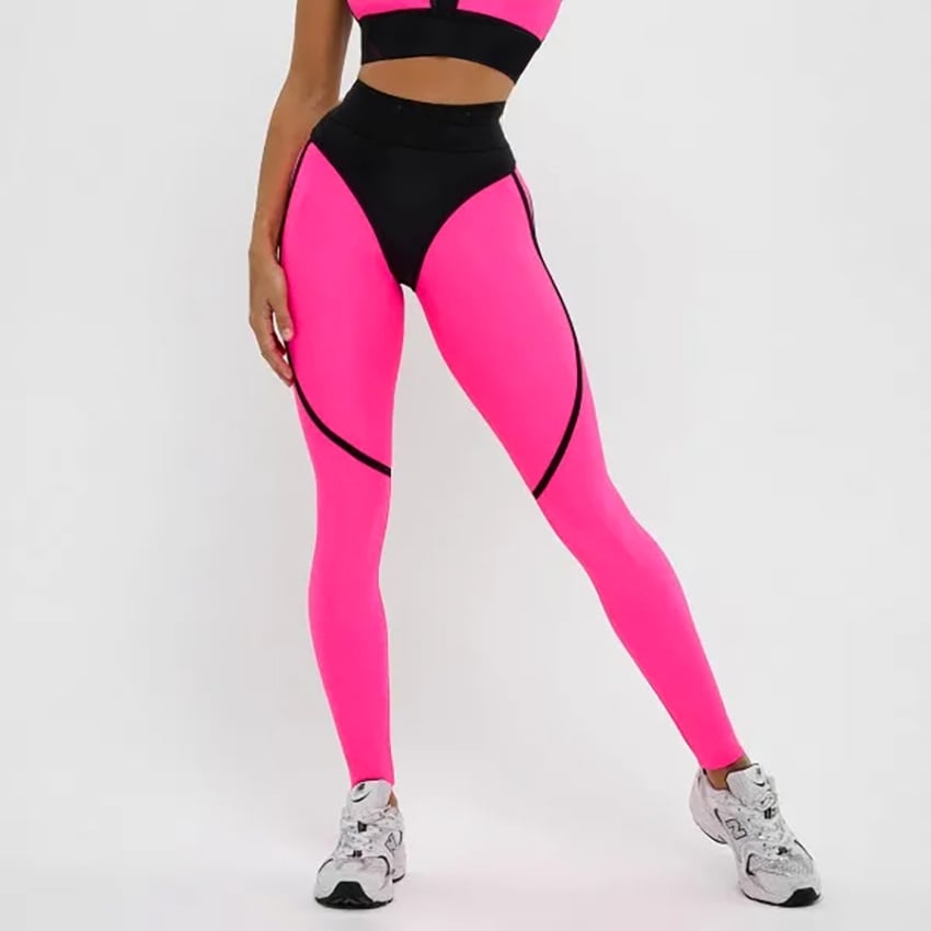 Legíny s rychleschnoucím efektem Majacy Patchwork na boky