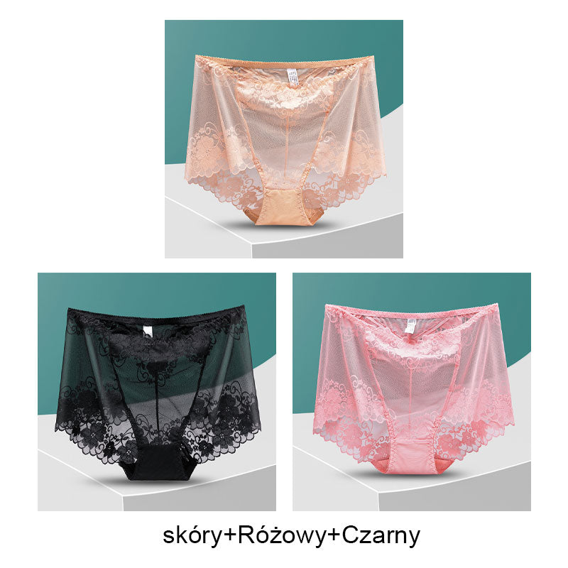 💝 Ručně vyráběné dámské kalhotky z hedvábné krajky-ATB