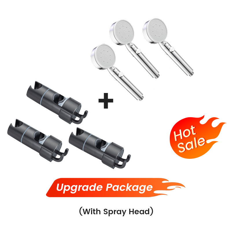 🔥Nejjednodušší použití🔥Sprchová tyč a sprchová hlavice, které lze nainstalovat bez nářadí.