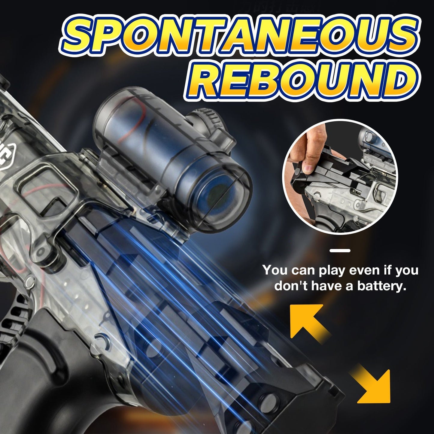 Elektrická vodní pistole Woyuosn Battle Blaster