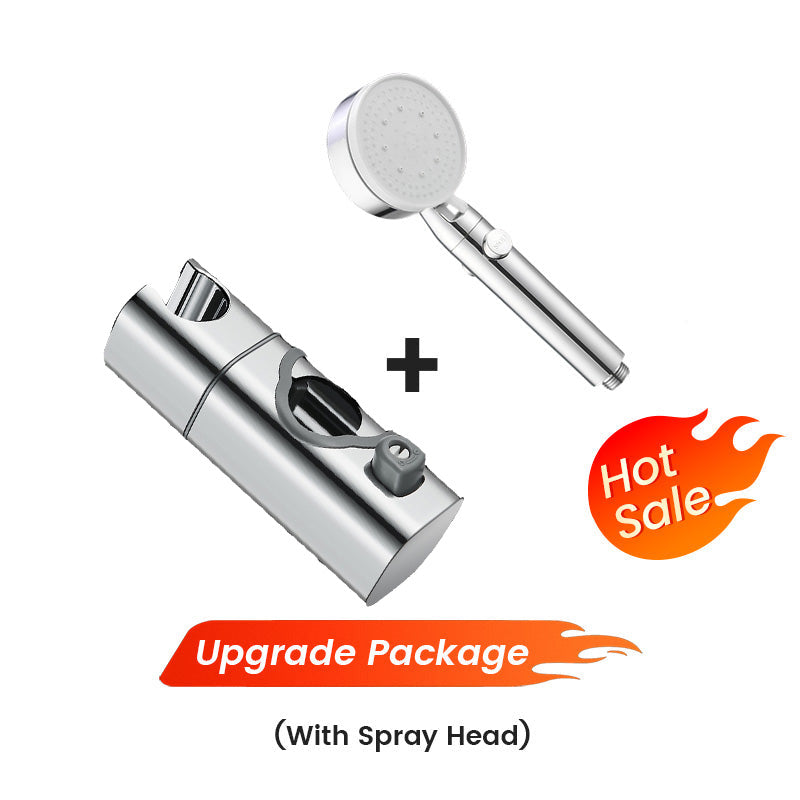 🔥Nejjednodušší použití🔥Sprchová tyč a sprchová hlavice, které lze nainstalovat bez nářadí.