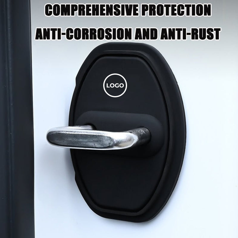 Silikonový ochranný kryt na zámek dveří auta (4 ks)