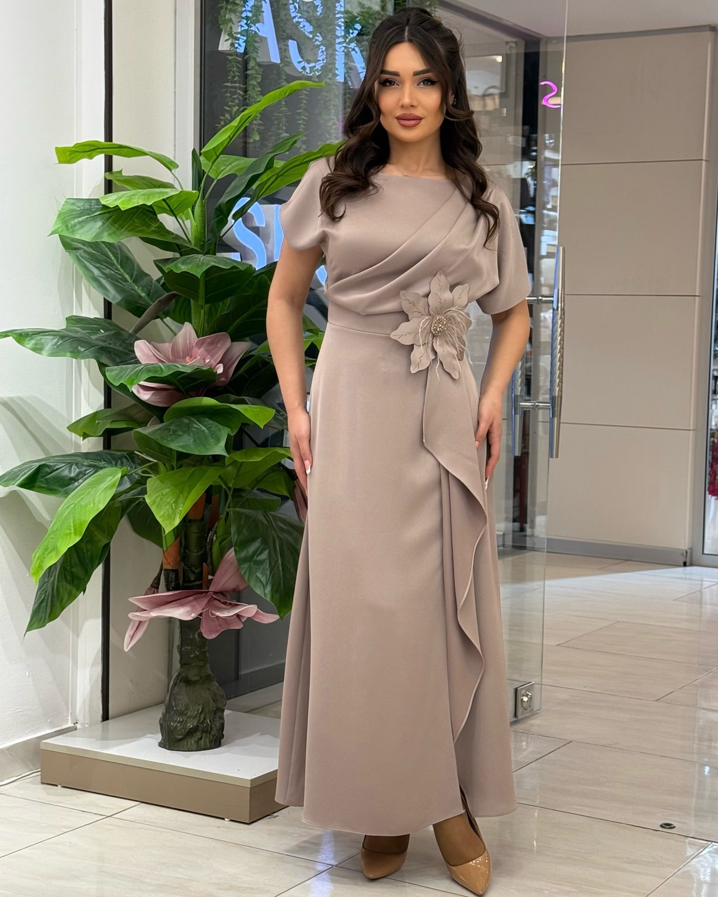 🌼Dámské šaty s květinovým, sexy vzorem a temperamentem