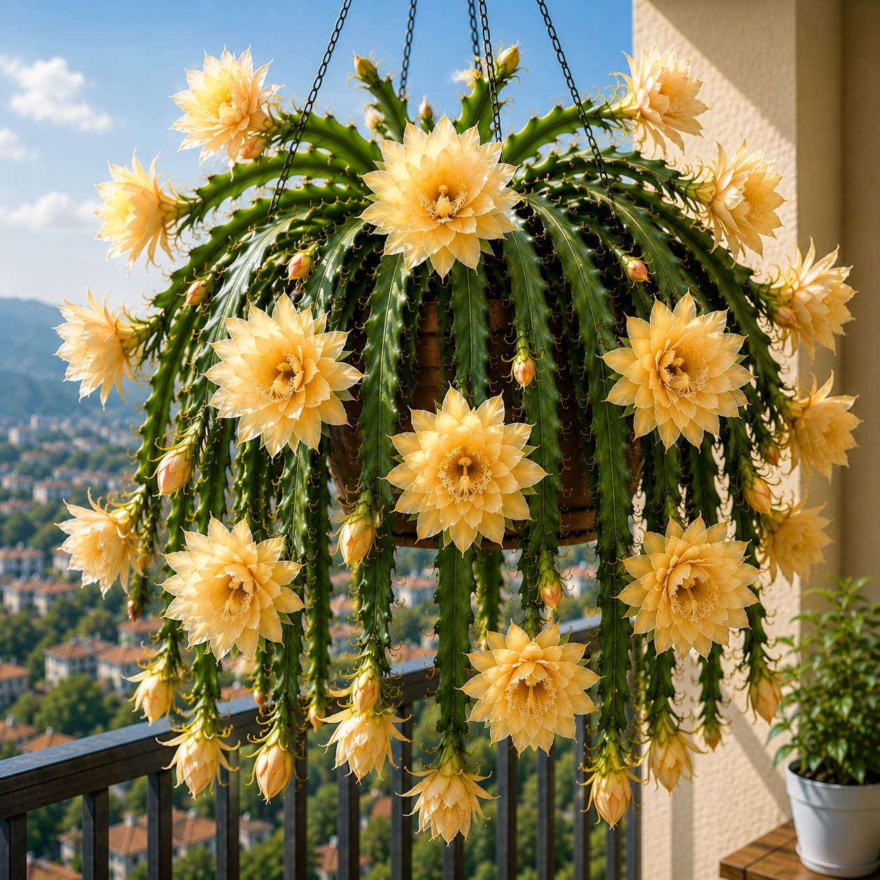 🌸 Vzácný kaktus orchideje Epiphyllum – úžasné exotické květy