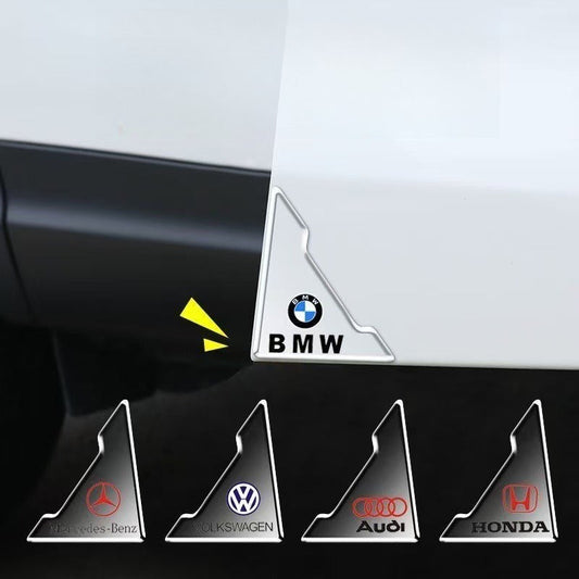 Průhledné ochranné kryty hran dveří auta