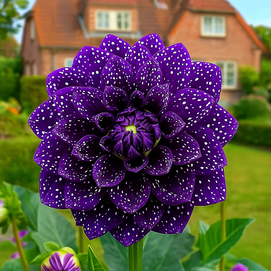 🌸Vzácné dvojité jiřiny – výrazné květy, které běžné zahrady nikdy nemají